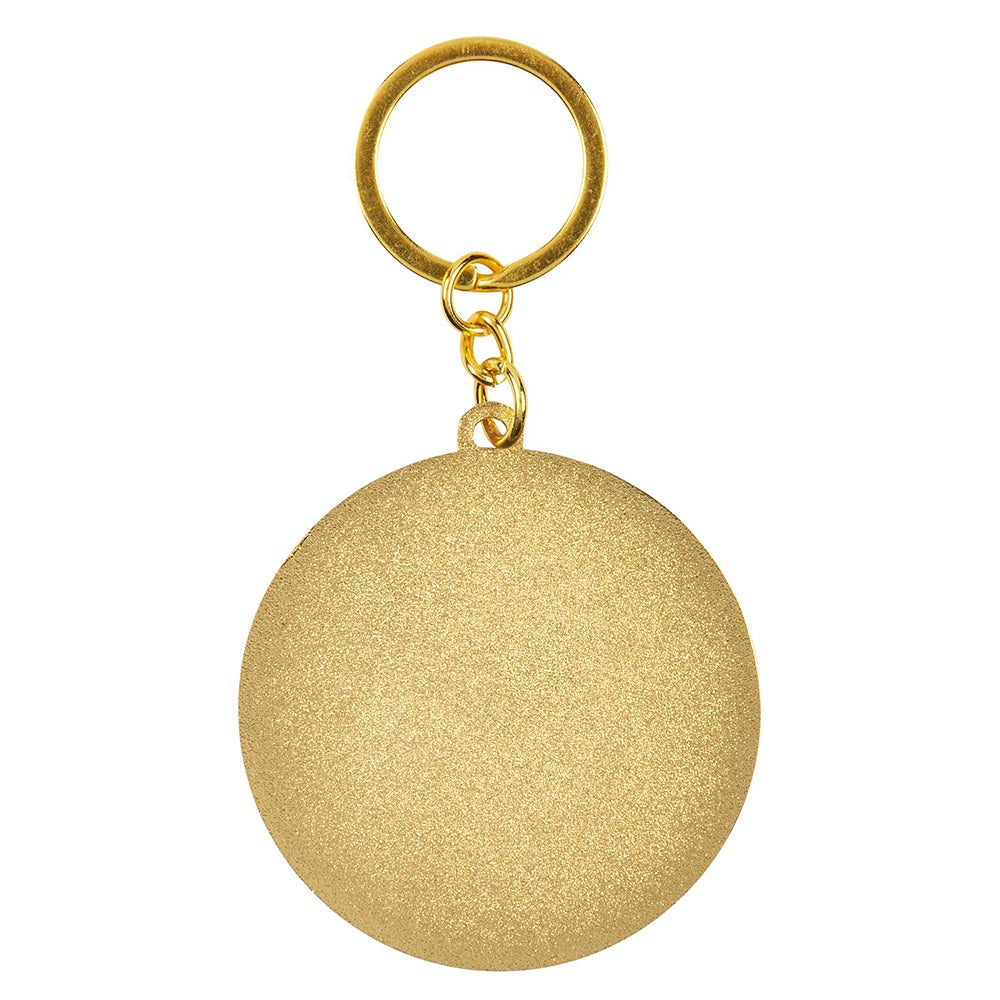 Believe In You Keychain With Whimsical Art & Inspirational Message