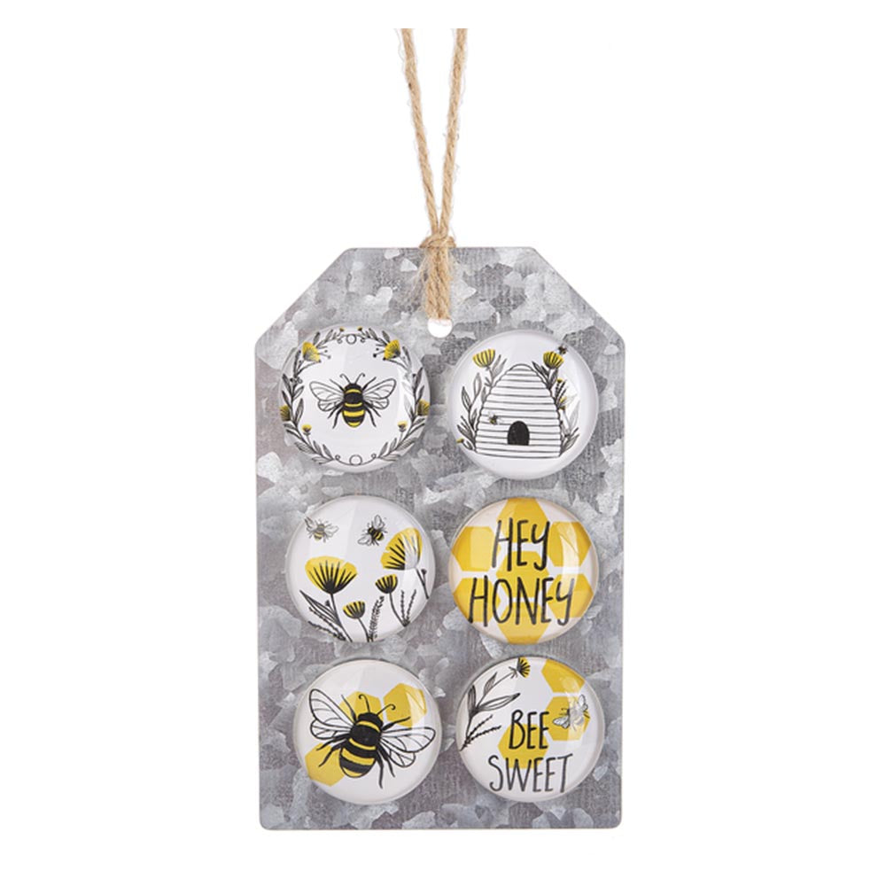 Bee Lovers Cute Fridge Magnets Set of 6