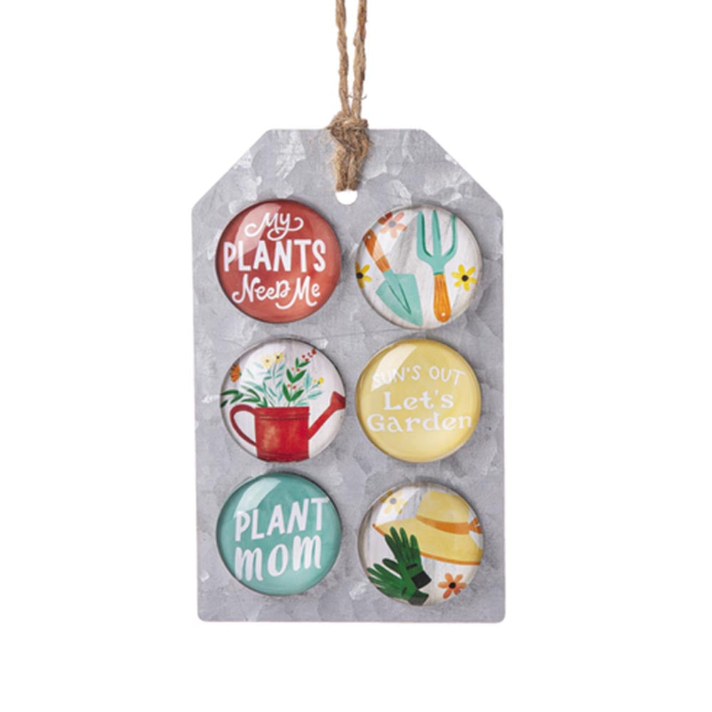 Crazy Plant Lady Funny Fridge Magnets Set of 6