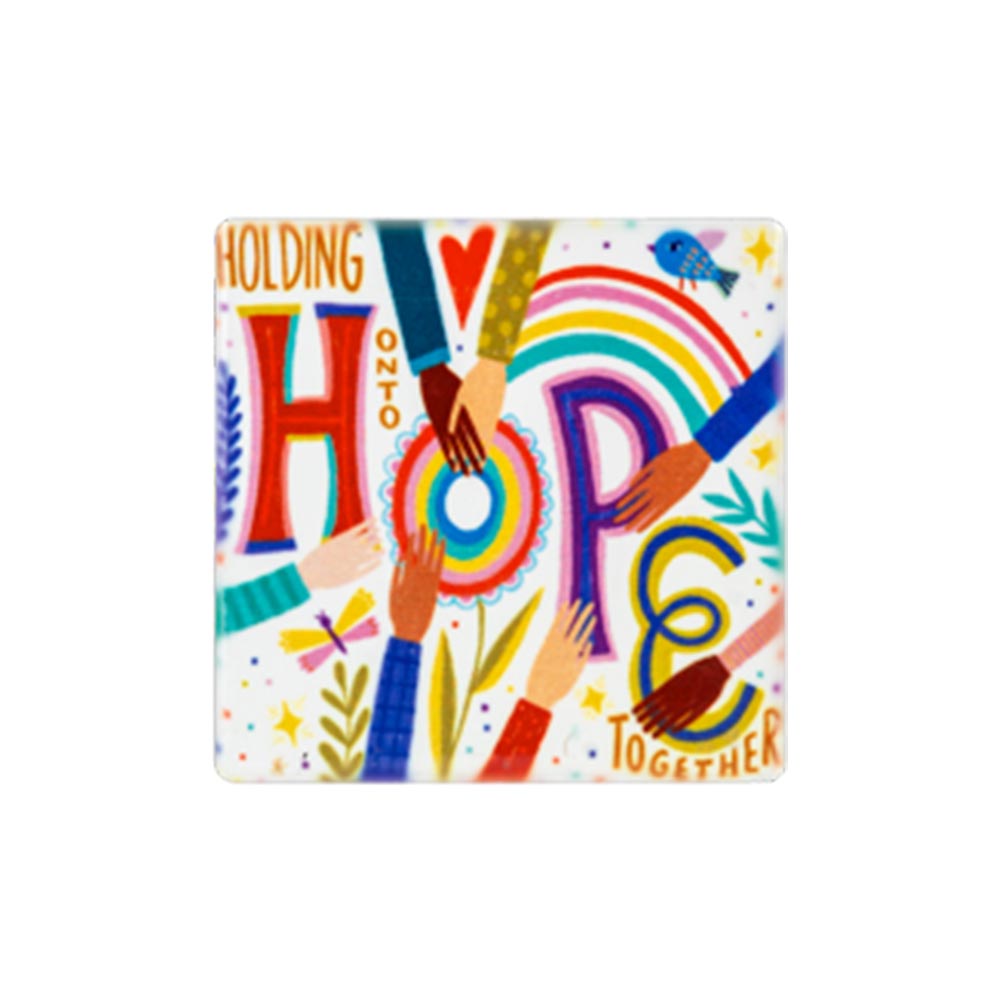 Hope Whimsical Art Fridge Magnet