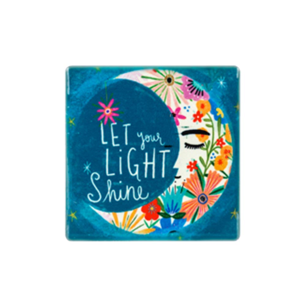 Moon Whimsical Art Fridge Magnet